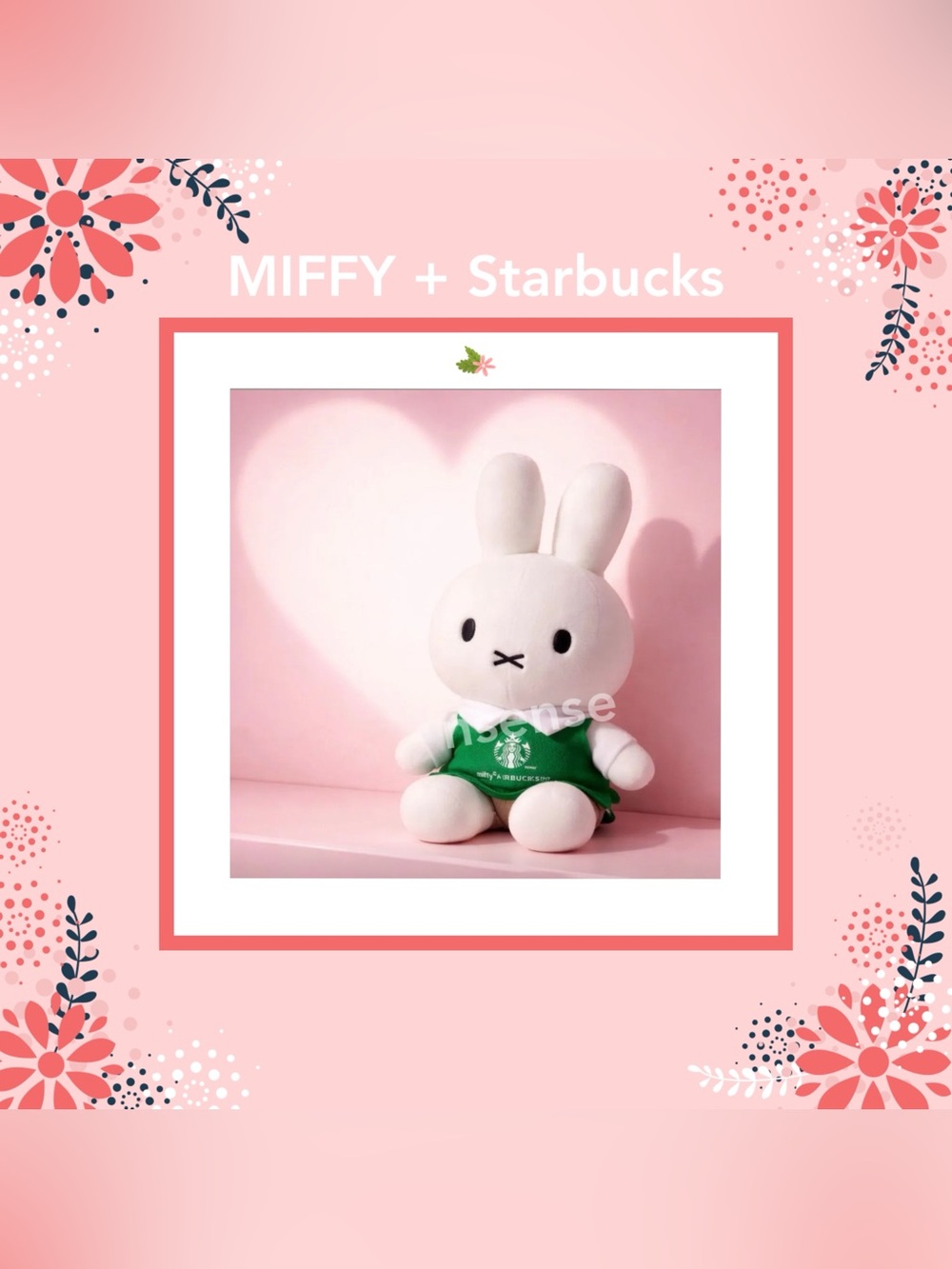 Miffy x Starbucks Plush